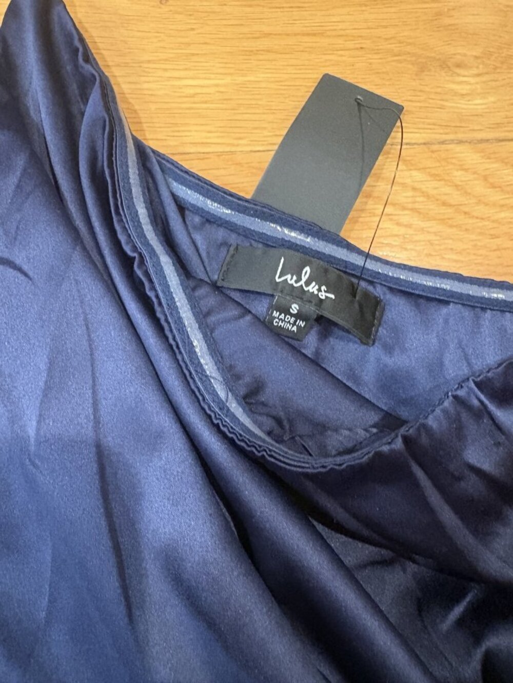 Lulus Size Small (S) One Shoulder Asymmetrical Hem Dress - Picture 3 of 4